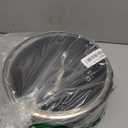 MSMK 3.5 Quart Non stick Sauce Pan with lid, Stay-Cool Handle, Burnt also Nonstick, PFOA Free Non-Toxic, Scratch-resistant, Induction Cooking Pot (Hard Anodized Grey)