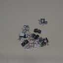 Gutter Clips for Hanging Outdoor Lights: 100 Pcs Metal Christmas Light Clips for outside String Lights - Weatherproof Gutter Clips for Xmas Halloween Seasonal Rope Mini Holiday Decoration Lights (Silver)