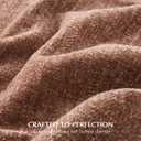 EverGrace Soft Chenille Throw Blanket for Couch, Cozy Plush Fuzzy Decorative Chenille Knit Throw Blanket with Tassels, Lightweight Blanket and Throws for Bed Sofa Gift Home Decor, Clay 50"x60"