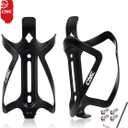 CNC Bike Water Bottle Holder, 2-Pack Bike Water Bottle Cage for Road Bike/Mountain BikeBlack