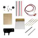 Deskium Bdm Frame Test Bench With Probe Pins, Clear Acrylic Board For Bdm100 And Ktag, Power Supply, 12.2 X 7.9 X 2 In