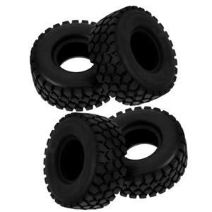 4 Pcs Toy Truck Tires Toy Car Wheels DIY Toy Wheels Wheels Car Toy Black