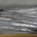60 Pack Clear Wedding Umbrellas Bulk Transparent Auto Open Stick Umbrellas Windproof Waterproof Large Canopy Umbrella with White European J Hook Handle for Wedding Bride Groom Photography Golf Outdoor