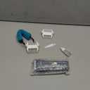 oneisall Pet Clipper for Cat Matted Hair, Pet Shaver for Cats Quiet Pet Clippers Waterproof Cordless Cat Clippers for Matted Hair Long Hair with Storage Bag (Green) (Standard)