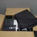 10L0L Heavy Duty 650D Golf Cart Cover for 2/4/6 Passengers EZGO, Club Car and Yamaha, All Weather Outdoor Protection Weatherproof (Black)