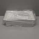 SPACEKEEPER Storage Rolling Cart, 3 Tier Laundry Room Organization Utility Cart Bathroom Organizer Mobile Shelving Unit Shelves Multi-Functional Trolley, White