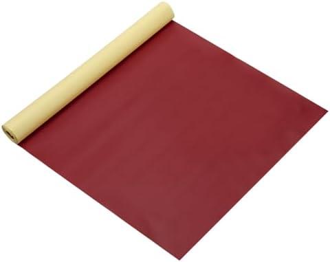 Leather Repair Patch 14"x54" Self-Adhesive Leather Vinyl Repair Tape Kit for Furniture Couches Sofa Chair Car Boat Seats Jackets, Wine Red