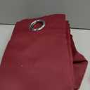 ChrisDowa Grommet Blackout Curtains for Bedroom and Living Room - 2 Panels Set Thermal Insulated Room Darkening Curtains (Burgundy Red, 42W x 84L)