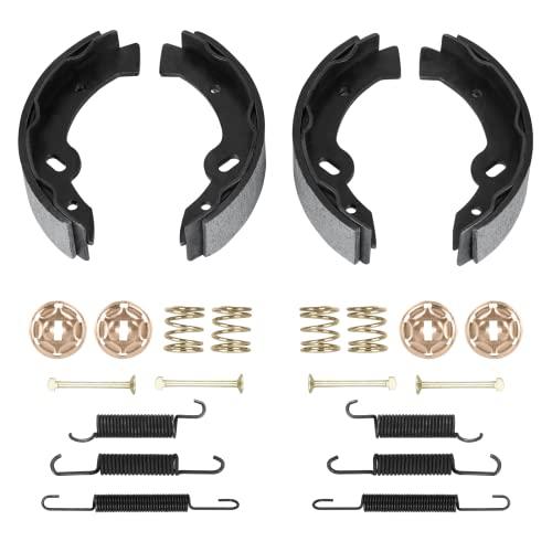 Magorfas Golf Cart Brake Shoes & Drum Spring Kit for EZGO Medalist/TXT 1997-2022, Workhorse 1996-2022 Braking Accessories 27943G01 70795G01 27944-G01