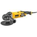 DEWALT Buffer Polisher, 7-in-9-in, 12 amp, Variable Speed Dial 0-3,500 RPM’s, Soft Start Corded Car Buffer (DWP849X)