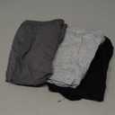 Jockey Women's Underwear Plus Size Elance French Cut - 3 Pack, Grey Heather/ Charcoal Heather/ Black, 9