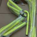 GSi Dual Height Agility Hurdle Pack of 6  Adjustable 6" & 12" Training Hurdles for Sports, Fitness, and Agility Drills  Durable PVC Yellow Speed Hurdles for Soccer, Track, and Football Training