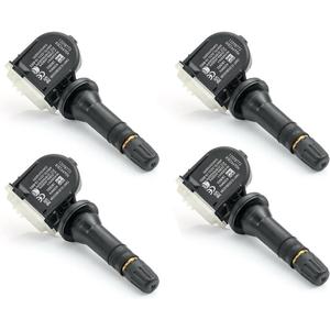 13598773 Tire Pressure Sensors 433MHz TPMS Compatible with GMC Buick Chevy Replaces 13589601 13522629 Set of 4