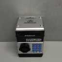 Piggy Bank for Kids - Electronic Money Saving Box w/Code- ATM Safe - Toy Coin Bank - Easter Boys Toys for Age 3, 4, 5, 6, 7, 8, 9 - Birthday Gifts for 8, 9, 10, 11, 12 Year Old Boy and Girl (Black & Silver)