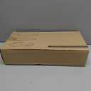 BAYKA White Floating Shelves for Wall  Rustic Wood Wall Shelves with Metal Brackets for Bathroom, Bedroom, Kitchen, or Living Room Decor Organization  Set of 3, Sturdy Storage with 22lb Capacity (15.7inches, C. White - Modern Minimalist Style)