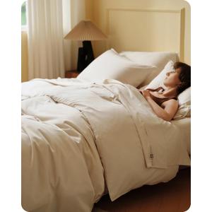 Bedsure Cooling Duvet Cover King Size, Cotton & Viscose Derived from Bamboo Duvet Cover Set, PureWoven Ultra-Soft, Breathable & Lightweight Home Bedding for All Seasons (Beige,104"x90")