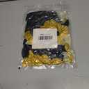 Black and Gold Balloons Garland Kit, 124 Pieces Metallic Chrome Gold Balloon for Birthday Party, Wedding, Baby Shower, Gradution, New Year Party Supplies Decorations