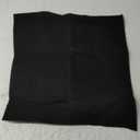 Black Felt 15x15 inch cutout All Black Durable Felt Sheet for Matt/Construction/Crafts flame resistant Black sheet