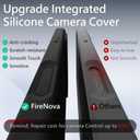 FireNova Magnetic for iPhone 17 Pro Case, Compatible with MagSafe, [Integrated Silicone Camera Control Button] [Camera Protection] Anti-Scratch Microfiber Lining Phone Case, 6.3", Black