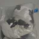 FUAMEY Dog Coat for Medium Dogs,Waterproof Dog Winter Jacket with Harness Built in Puppy Cold Weather Coats Reflective Pet Vest with Zipper Warm Fleece Dogs Snowsuit Windproof Grey Camo M