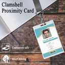 30pcs T5577 Thick Smart Cards, Contactless 125khz RFID Rewritable Proximity Clamshell Weigand Prox Card, Compatible with 1386 1326 H10301 Format Readers and Keyless Entry Access Control Systems