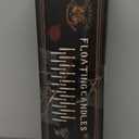 Christmas Decorations, 20 PCs Floating Candles with Wand Magic Hanging Candles, Flickering Warm Light Flameless Floating LED Candle with Wand Remote, Battery Operated Taper Candle Set for Theme Party