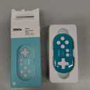 8Bitdo Zero 2 Bluetooth Gamepad Keychain Sized Mini Controller for Switch, Windows, Android, macOS & Raspberry Pi(Turquoise Edition)