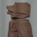 LovelyWholesale Women's Summer 2 Piece Outfits Skinny Shorts Tracksuit Sets L