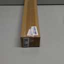 Curtain Rod for Windows 30 to 75 Inch, 5/8 Inch Silver Adjustable Curtain Rod with 2 Brackets, Easy Installation and Simple End Caps, For Living Room, Bedroom, Outdoor