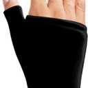 TheraICE Wrist Ice Pack Wrap Thumb Brace for Either Hand for Hot & Cold Therapy - Reusable Soft Gel Glove for Injuries, Carpal Tunnel, Arthritis, De Quervain's Tenosynovitis - Fits Most Women - S/M