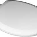 American Standard 5320B65CT.020 Champion Slow-Close Round Front Toilet Seat, White