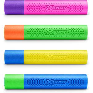 XSHOT Water Foam Blaster by ZURU, Water Toy, Water Battles, Big Water Toy for Children, Teen and Adults (4 Pack)