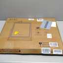 FENNIO Vanity Mirror with Lights 22"x17",LED Lighted Makeup Mirror,Large Makeup Mirror with Lights,Touch Screen with 3-Color Lighting,Led Mirror Makeup,Dimmable,for Vanity Desk Tabletop,Bedroom (Black)