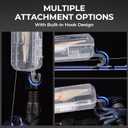 2 x KastKing Bait Kapsule  Lure Cover with Vent Holes, Protects Hooks, Multiple Sizes (S, M, L, Jumbo,Drop Shot) - Multiple Attachments for Freshwater & Saltwater Fishing Gear. Patent Pending. (2 Large and 1 Jumbo)