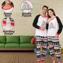 VNVNE Family Christmas Matching Pajamas Sets for Women/Men/Couples/Adults (XXL)