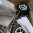 byACRE Carbon Overland/All Terrain Carbon rollator/Big Pneumatic Wheels/Lightweight at only 14.8 lbs/Foldable with seat