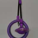 Skip Ball for Kids, Portable Foldable Colorful Flash Wheel Swing Ball Sports Fitness Toys for Girls & Boys,Toy for Kids & Adults. Gifts for Mom Women & Girls Toys Age 5-10 Years (Purple)