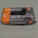 5 Mil Black Nitrile Gloves for Food Prep - Textured Food Prep Gloves - Food Handling Gloves Disposable Latex Free