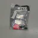 REECHO 18" Straight Long 4 PCS Set Thick Clip in on Hair Extensions Black Brown