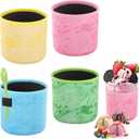 4 Pack Reusable Ice Cream Neoprene Sleeve for Ninja Creami Deluxe NC500 Series, Insulated Sleeves for Ninja Creami Deluxe Pints Ice Cream Maker Containers (24 oz)