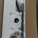 ZMISHIBO 72 inch Large Ceiling Fans with Lights and Remote, Indoor/Outdoor Black Modern Ceiling Fan for Kitchen Living Room Patio, 6 Speed Reversible Quiet DC Motor, 3 CCT, Dual Finish 8 Blades