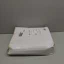 4FT Lighted Snowman Outdoor Christmas Decoration, Collapsible Snowman with Red Scarf and Vest and Top Hat, Pre-Lit Pop Up Snowman for Indoor/Outside Yard (Red)