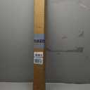 LazBlinds No Drill Zebra Blinds for Windows 35" W x 64" H, Cream