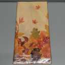 Fall Orange Hand Towels Set of 2 Autumn Pumpkins Towel for Bathroom 14x28 Inch Thanksgiving Harvest Fingertip Towels Super Soft Quick Dry Face Towel for Home Kitchen Spa Hotel Fall Decoration