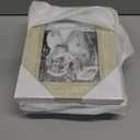 Yaetm 5x7 Picture Frame Set of 4, 1.4 Wide Molding & Rustic White Photo Frames 5 x 7 with HD Tempered Glass, Display on Tabletop & Wall Mounting (4 Pack, White)