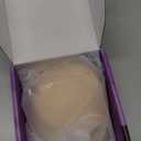 Invisible Strapless Sticky Bra Push up for Women, Ultra Adhesive Bra for Backless Dress, Cleavage Bra Lift Novelty Bras (B Cup, Beige)