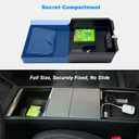 JVMA Center Console Organizer (Full Size) and Armrest Organizer for Tesla Model Y Juniper 2025 2026 and Model 3 Highland 2024-2026 (US Patent)