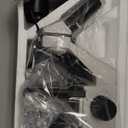 Clear Tarp Waterproof with Grommets, Heavy Duty PVC Vinyl Tarps Cover, Transparent Tarpaulin Large (Small) for Outdoor/Camping/Plant/Garden/Chicken Coop/Cat Litter (5x7 ft, Black)