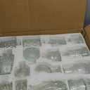 Glass Bud Vase Set of 30, Small Flower Vases, Glass Vases for Centerpieces, Vintage Home Table Decorations Bud Vases (30 Pcs, Clear)
