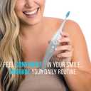 Tao Clean UV Sanitizing Sonic Toothbrush and Cleaning Station, Electric Toothbrush, Dual Speed Setting, London Fog